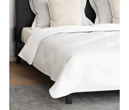 Ziemas Gultas Sega 3 Pcs Balts 260 X 220 Cm Mikrošķiedra Vidaxl