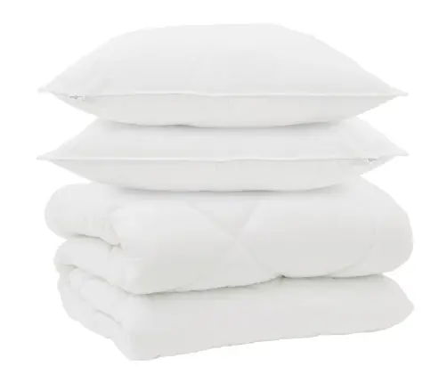 Talve Tek Padjaga 3 Pcs Valge Mikrofiiber