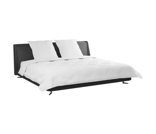 Ziemas Gultas Sega 3 Pcs Balts 240 X 260 Cm Mikrošķiedra Vidaxl