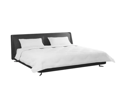 Sega Cits Ar Spilvenu 3 Pcs Balts 200 X 200 Cm Mikrošķiedra Vidaxl