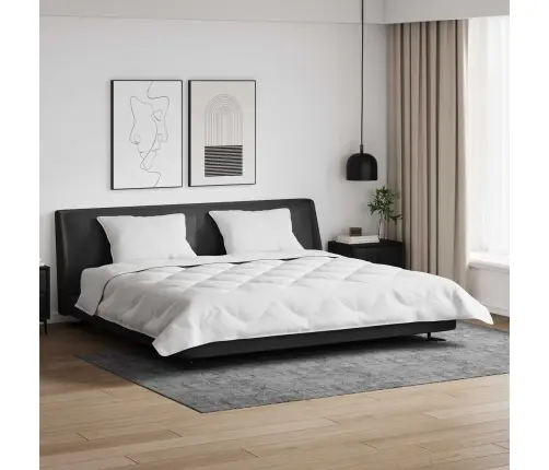 Sega Cits Ar Spilvenu 3 Pcs Balts 260 X 220 Cm Mikrošķiedra Vidaxl