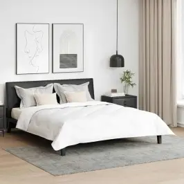 Segas Komplekts Ar Spilvenu 3 Pcs Balts Mikrofibra Un Pūks Vidaxl