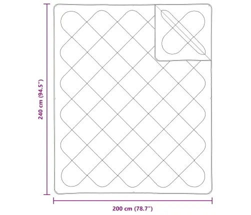 Antklodžių Rinkinys 3 Pcs Balta Mikropluoštas Ir Pūkų Plunksnos