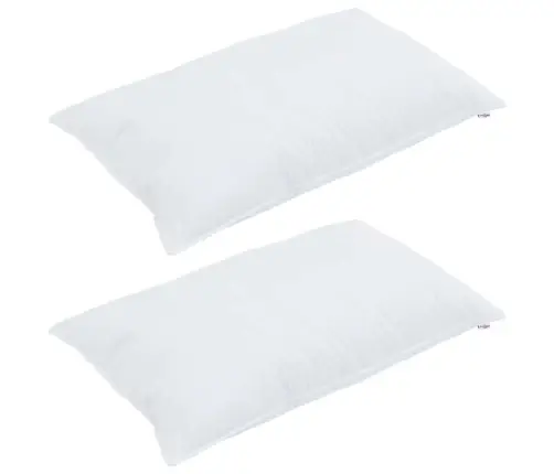 Sega Ar Spilveniem 3 Pcs Balts Mikrofibra Un Pūkainās Spalvas Vidaxl