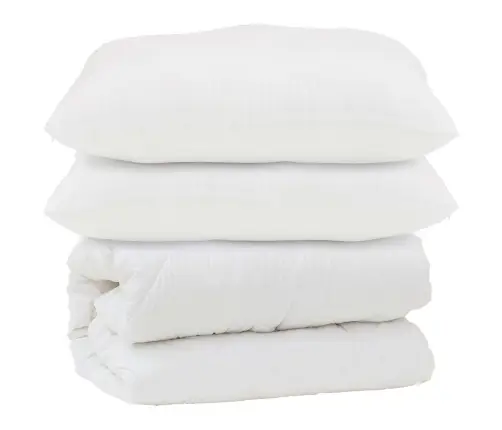 Sega Ar Spilveniem Ar Spilvenu 3 Pcs Balts Mikrošķiedra Vidaxl