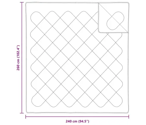 Suletekk Padjaga 3 Pcs Valge Mikrofiiber