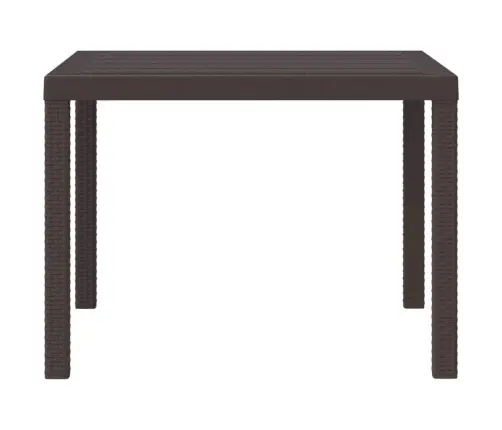 Aialaud Pruun 100 X 100 X 73 Cm Polürotang