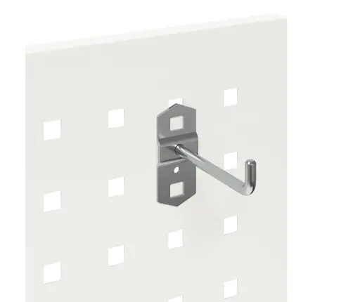 Instrumentu Ratiņi Ar Plauktu Ar Riteni Ar Uzglabāšanu Balts 65 X 35 X 111 Cm Metāls Vidaxl