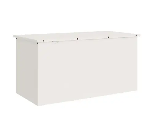 Āra Uzglabāšanas Kaste Ar Uzglabāšanu Balts 100 X 50.5 X 50 Cm Vidaxl