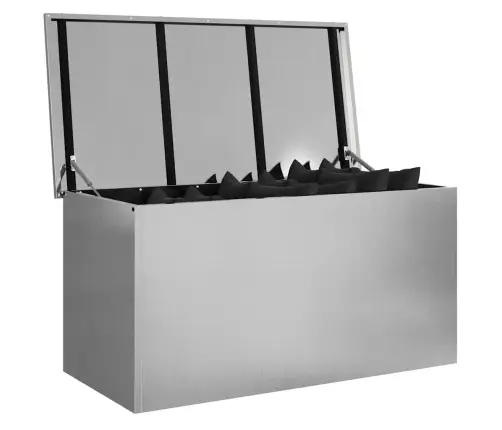 Lauko Saugojimo Dėžė Sidabro 100 X 50,5 X 50 Cm Plienas