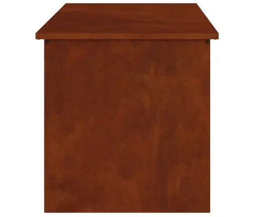 Āra Uzglabāšanas Kaste Ar Uzglabāšanu Brūna 100 X 50.5 X 50 Cm Vidaxl