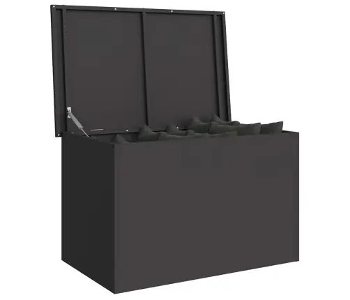 Lauko Saugojimo Dėžė Juoda 80 X 50,5 X 50 Cm Plienas