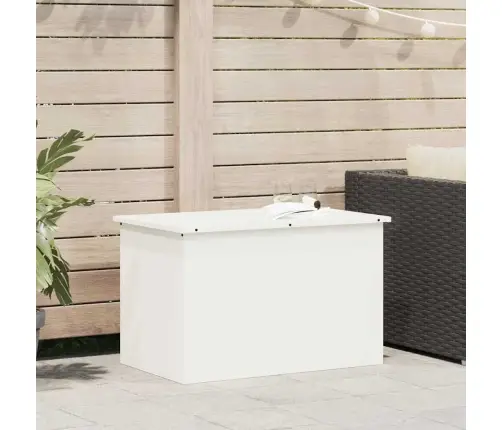 Āra Uzglabāšanas Kaste Ar Uzglabāšanu Balts 80 X 50.5 X 50 Cm Vidaxl