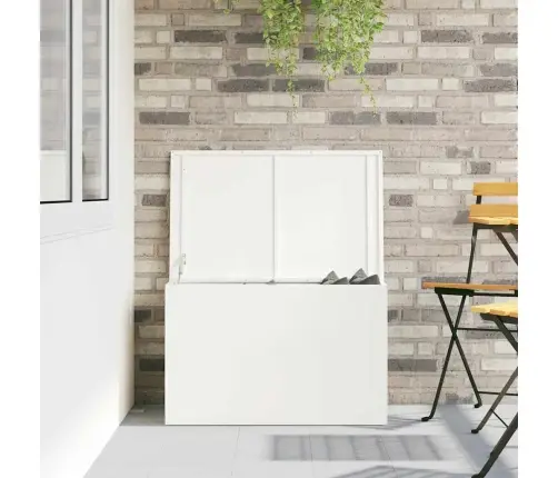 Āra Uzglabāšanas Kaste Ar Uzglabāšanu Balts 80 X 50.5 X 50 Cm Vidaxl