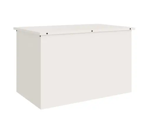 Āra Uzglabāšanas Kaste Ar Uzglabāšanu Balts 80 X 50.5 X 50 Cm Vidaxl