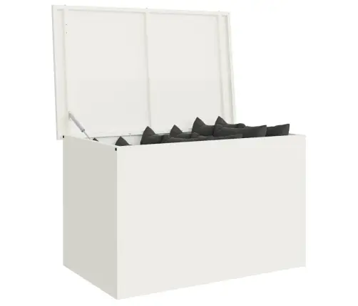 Āra Uzglabāšanas Kaste Ar Uzglabāšanu Balts 80 X 50.5 X 50 Cm Vidaxl