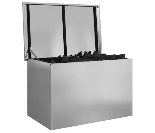 Āra Uzglabāšanas Kaste Ar Uzglabāšanu Regulējams Sudraba 80 X 50.5 X 50 Cm Vidaxl