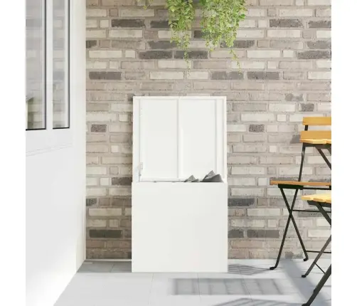 Välisäilituskast Valge 55 X 50,5 X 50 Cm Teras