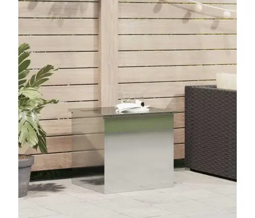 Lauko Saugojimo Dėžė Sidabro 55 X 50,5 X 50 Cm Plienas