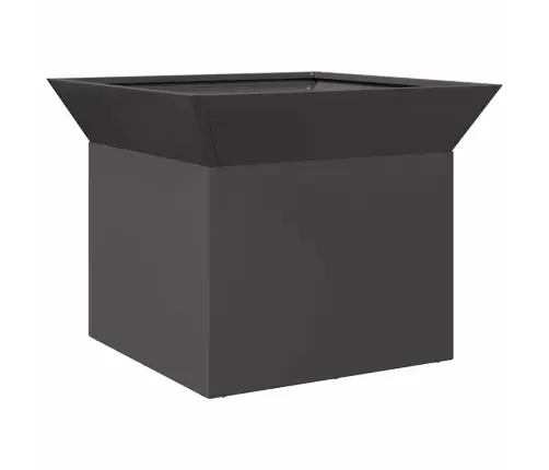 Uguns Bedre Melna 50 X 50 X 40 Cm Tērauds Vidaxl