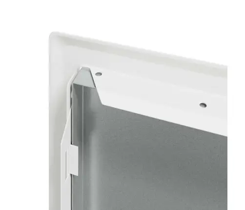 Pieejas Panelis Balts 30 X 60 Cm Tērauds Vidaxl