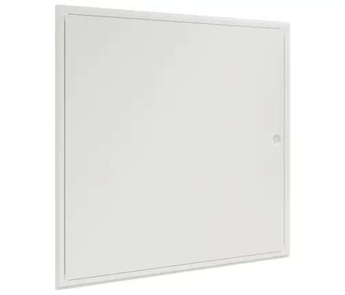 Pieejas Panelis Balts 60 X 60 Cm Tērauds Vidaxl