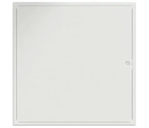 Pieejas Panelis Balts 60 X 60 Cm Tērauds Vidaxl