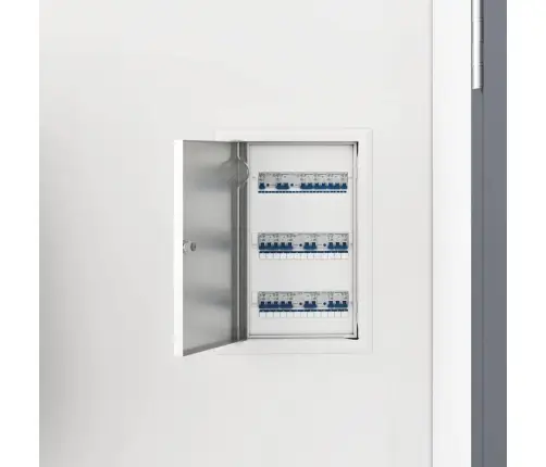 Pieejas Panelis Balts 20 X 30 Cm Tērauds Vidaxl