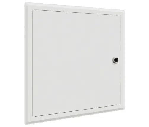 Prieigos Skydas Balta 33 X 33 X 3 Cm Plienas