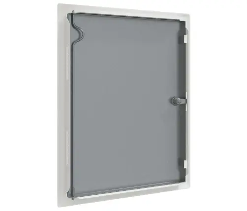 Pieejas Panelis Balts 30 X 40 Cm Tērauds Vidaxl