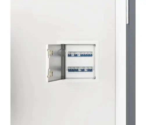 Prieigos Skydas 2 Pcs Balta 23 X 23 X 3 Cm Plienas