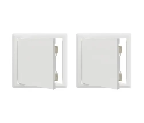 Prieigos Skydas 2 Pcs Balta 23 X 23 X 3 Cm Plienas