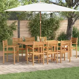 Sodo Krėslai, Kurie Vienas Ant Kito Sukraunami 8 Pcs Ruda