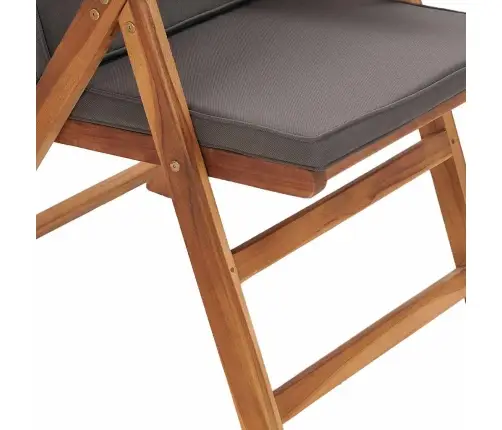 Atpūtas Dārza Krēsli Ar Spilveniem 6 Gab. Masīvs Tīkkoks Vidaxl