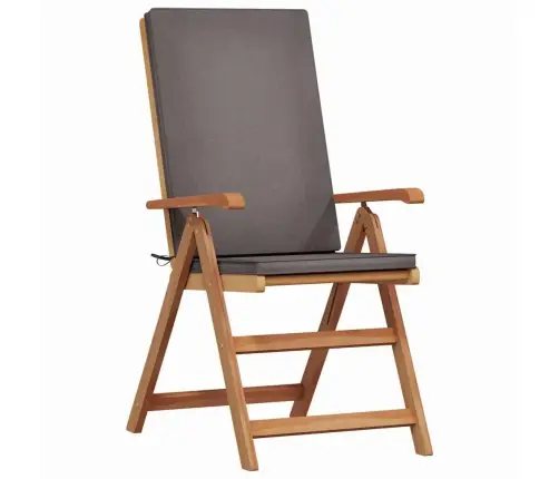 Atpūtas Dārza Krēsli Ar Spilveniem 6 Gab. Masīvs Tīkkoks Vidaxl