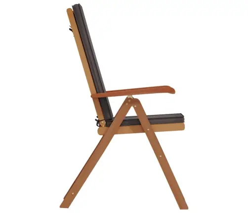 Atpūtas Dārza Krēsli Ar Spilveniem 6 Gab. Masīvs Tīkkoks Vidaxl