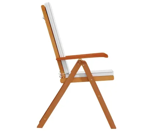 Aia Tool 4 Pcs Pruun Ja Valge 57 X 71.5 X 104 Cm Tugev Teakpuit