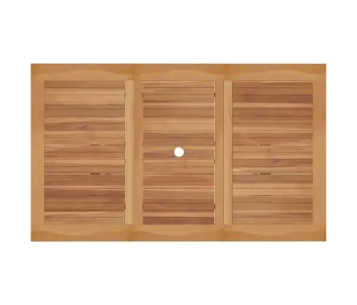 Aia Söögilaudade Komplekt 7 Pcs Looduslik Tugev Tiikpuu