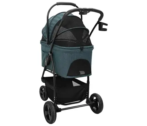 Kokkupandav Lemmikloomade Kärud Roheline 78 X 54 X 101 Cm