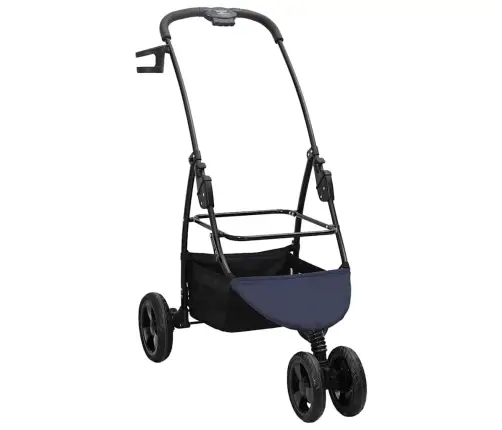 Saliekams Mājdzīvnieku Ratiņš Regulējams Zila 78 X 54 X 101 Cm Vidaxl