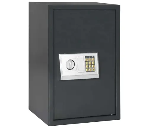 Digitaalne Seif Lukuga Tumehall 40 X 35 X 60 Cm Teras