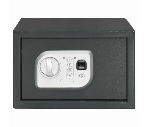 Skaitmeninis Seifas Tamsiai Pilka 31 X 20 X 20 Cm Plienas
