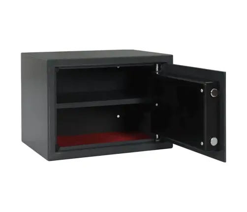 Skaitmeninis Seifas Tamsiai Pilka 35 X 25 X 25 Cm Plienas