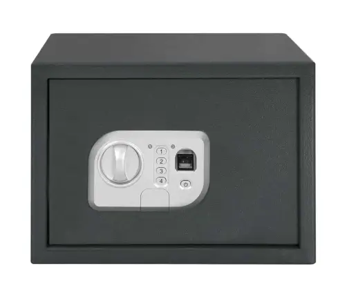 Skaitmeninis Seifas Tamsiai Pilka 35 X 25 X 25 Cm Plienas