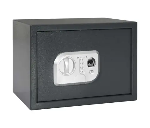 Skaitmeninis Seifas Tamsiai Pilka 35 X 25 X 25 Cm Plienas