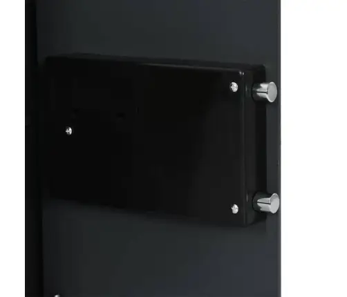 Elektroniskais Digitālais Seifs Ar Pirkstu Nospiedumu Slēdzeni 31X35X50 Cm Tērauds Vidaxl