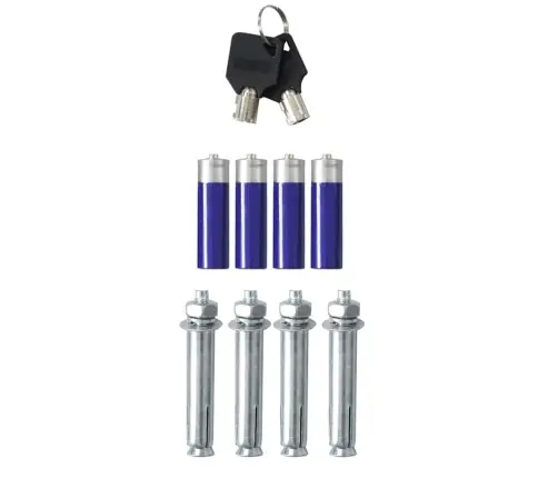 Elektroniskais Digitālais Seifs Ar Pirkstu Nospiedumu Slēdzeni 31X35X50 Cm Tērauds Vidaxl