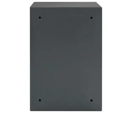 Elektroniskais Digitālais Seifs Ar Pirkstu Nospiedumu Slēdzeni 31X35X50 Cm Tērauds Vidaxl