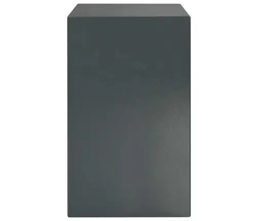 Elektroniskais Digitālais Seifs Ar Pirkstu Nospiedumu Slēdzeni 31X35X50 Cm Tērauds Vidaxl