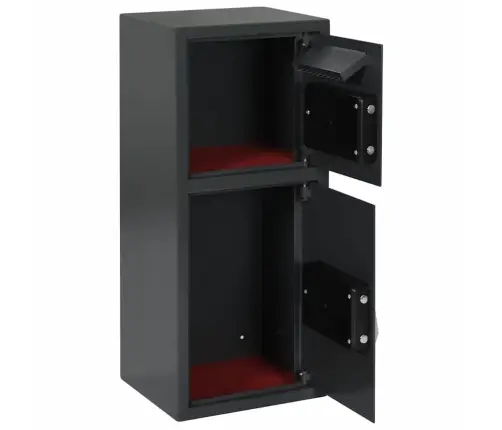 Skaitmeninis Seifas Tamsiai Pilka 35 X 31 X 80 Cm Plienas